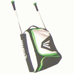 aston Bat Pack E200P Bag 20 x 13 x 9 (White-Neon Green) : Frontal access with 